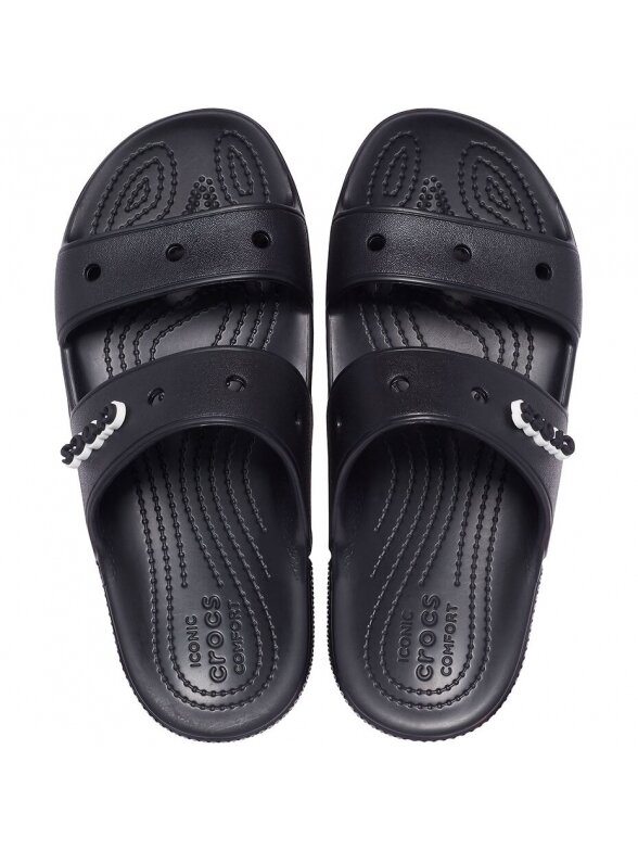 Crocs Classic juodos šlepetės 206761 001 1