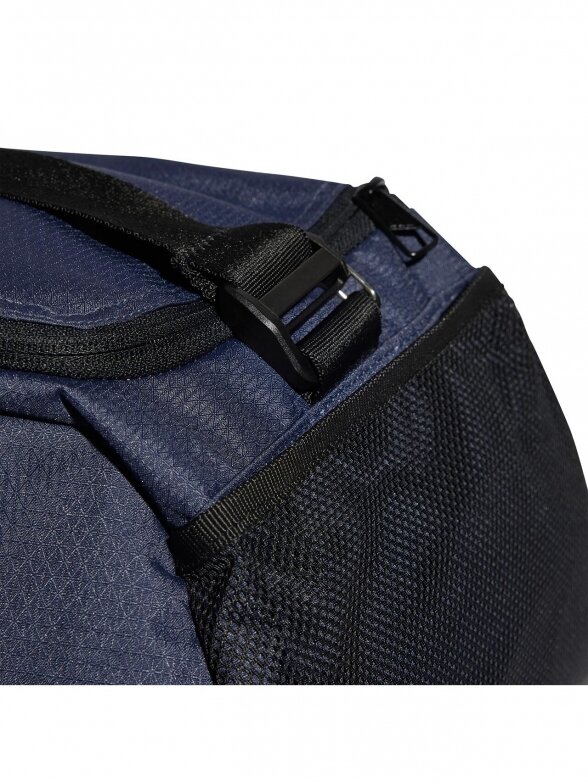 Adidas Essentials 3-Stripes Duffel sportinis krepšys mėlynas IR9821 3