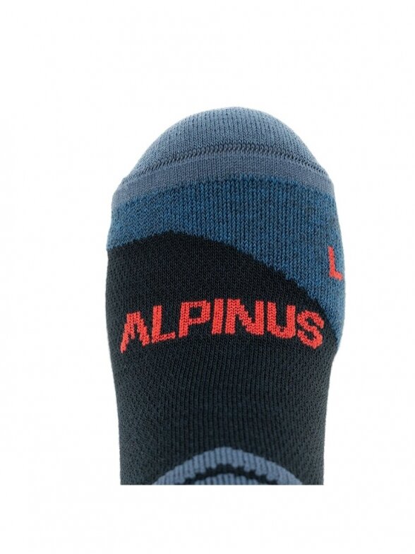 Alpinus Valletto merino coolmax trekingo kojinės FI18036 mėlynos 5