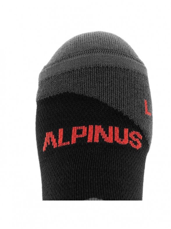 Alpinus Valletto merino coolmax trekingo kojinės FI18038  juodos 3