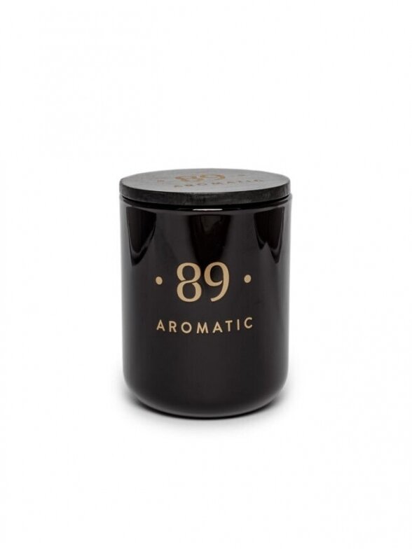 Aromatic 89 Palmių vaško žvakė (stikliniame indelyje) Majesty