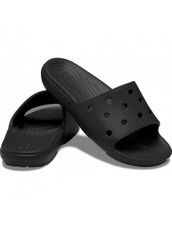 Crocs Classic Slide juodos šlepetės 206121 001