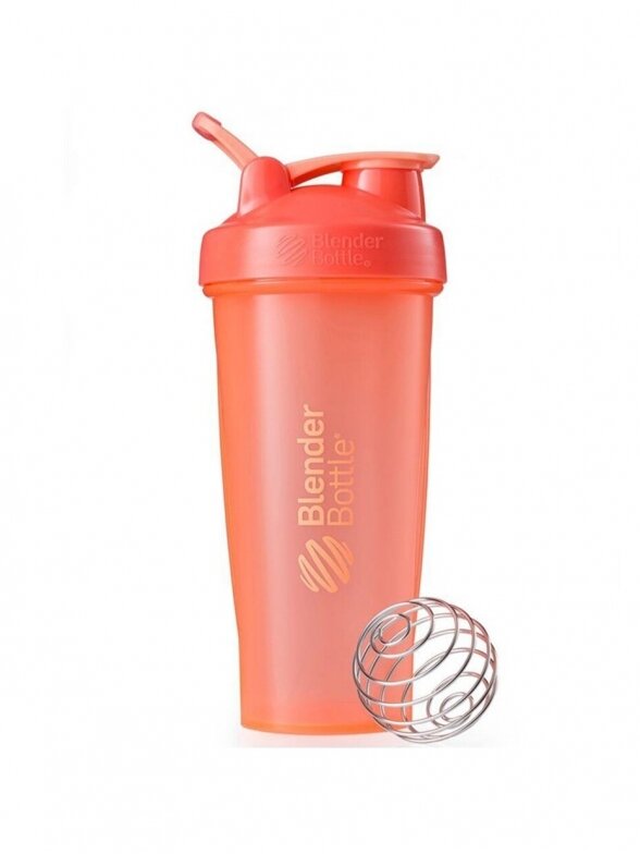 Blender Bottle Gertuvė / Plaktuvė oranžinė 820ml 500406