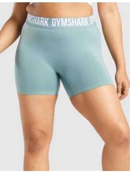 Gymshark šortai moterims Šv.žalsvi GLSH4278