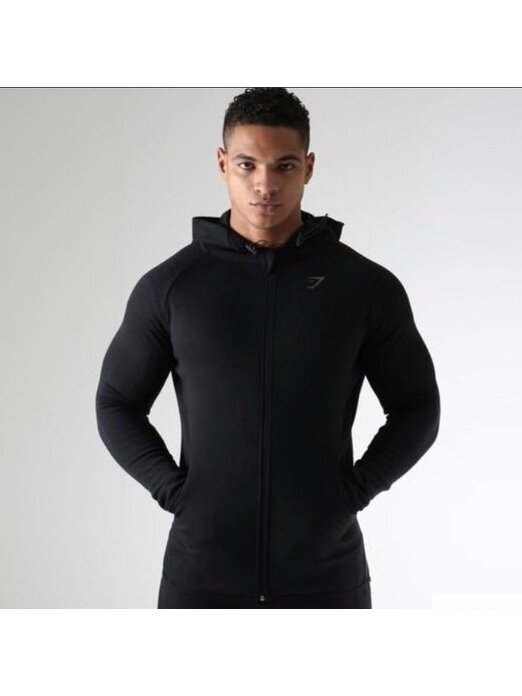 Gymshark APEX džemperis GMHD013-04 juoda