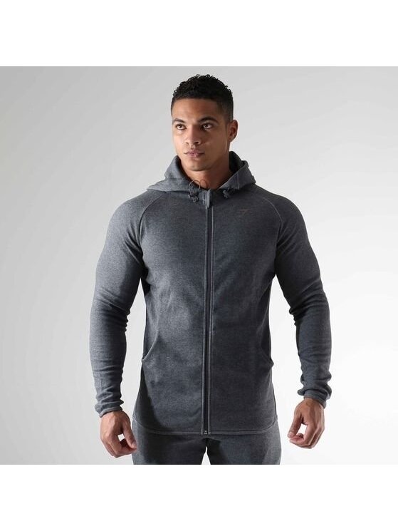 Gymshark APEX džemperis GMHD013 tamsiai pilkas 1