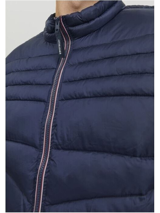 JACK & JONES  Vyriška striukė puffer collar PS SN 12214532 mėlyna 3