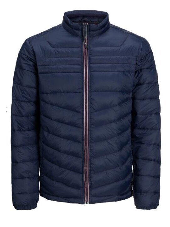 JACK & JONES  Vyriška striukė puffer collar PS SN 12214532 mėlyna 2