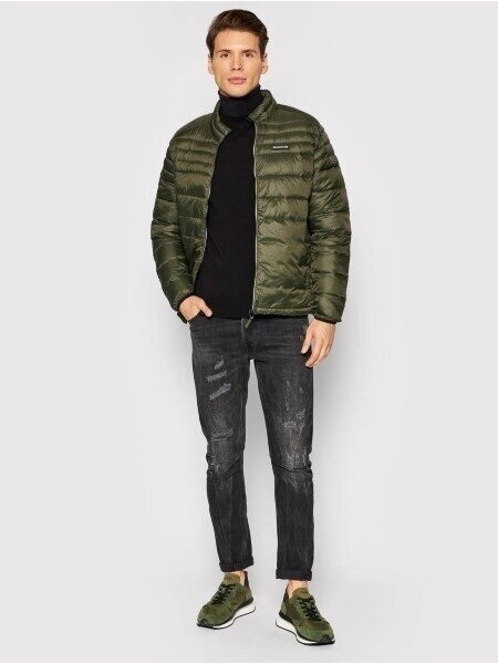 JACK & JONES striukė vyrams 12189878 chaki 1