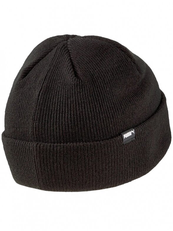 Puma kepurė Classic Cuff Beanie juoda 23462 01 1