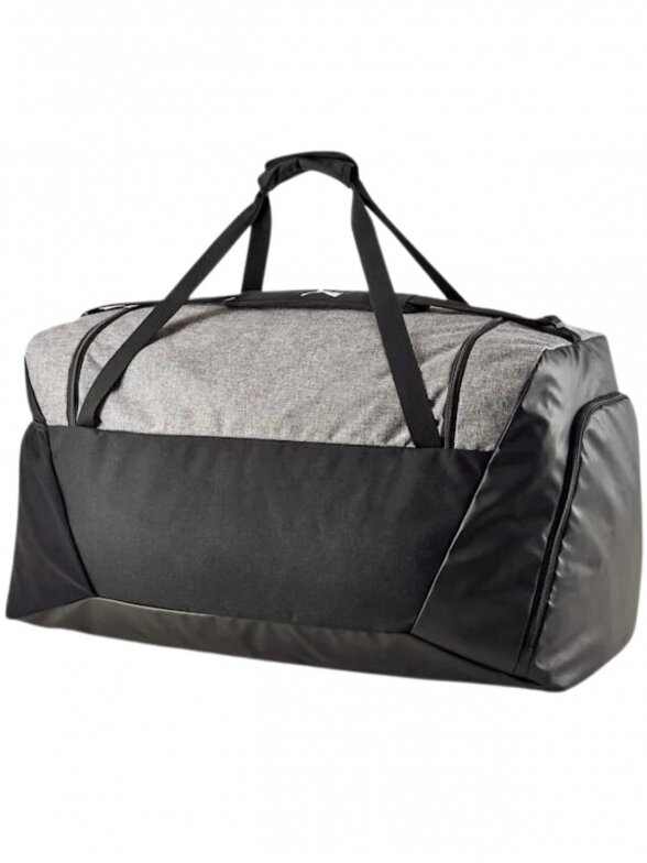 Puma sportinis krepšys teamFINAL Teambag L juoda ir pilka 78940 01 1