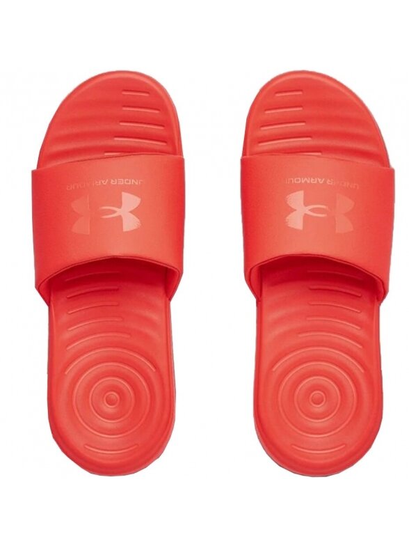 Under Armour Ansa Fix Sl vyriškos šlepetės raudonos 3023 761 602