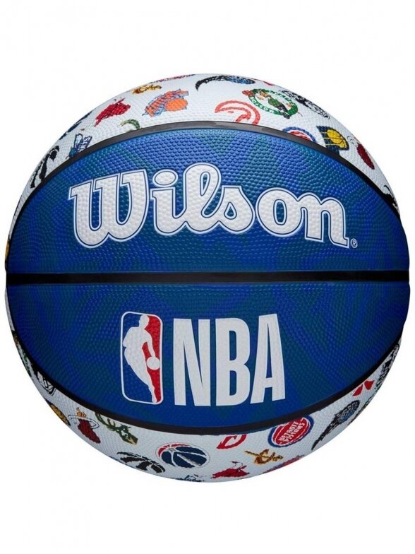 Wilson NBA All Team RWB krepšinio kamuolys mėlyna / raudona WTB1301XBNBA